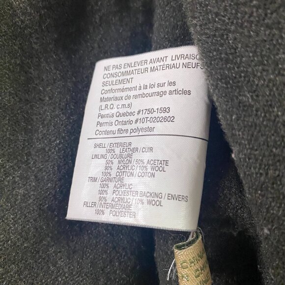 Nickelson Leather Jacket Men's Large Fits like XL Brown Double Zipper - Picture 8 of 14